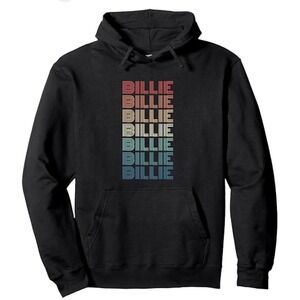 Billie Eilish NWOT Gildan Softstyle Midweight Retro Graphic Hoodie Black  L